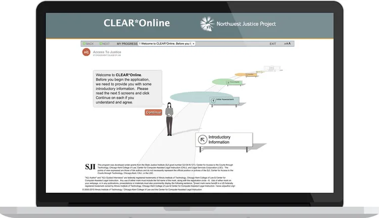 Clear Portal screenshot.