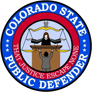Colorado State Public Defender logo.