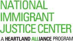 National Immigrant Justice Center logo.