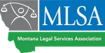 Montana Legal Services Association logo.