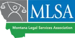 Montana Legal Services Association logo.